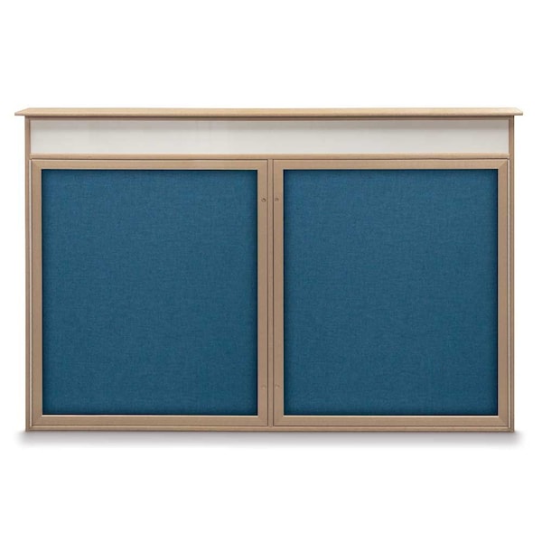 Open Faced Traditional Corkboard, 96x48"